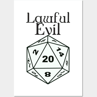 Lawful Evil Alignment Posters and Art